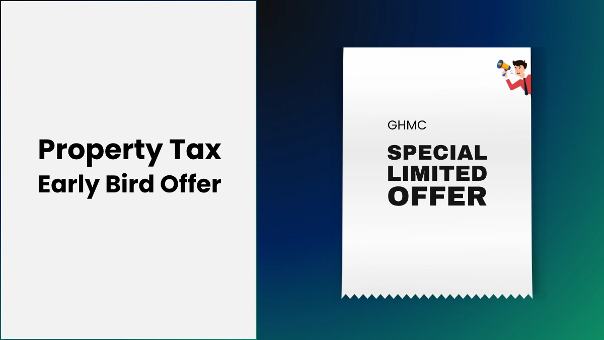 GHMC Property Tax Early Bird Offer