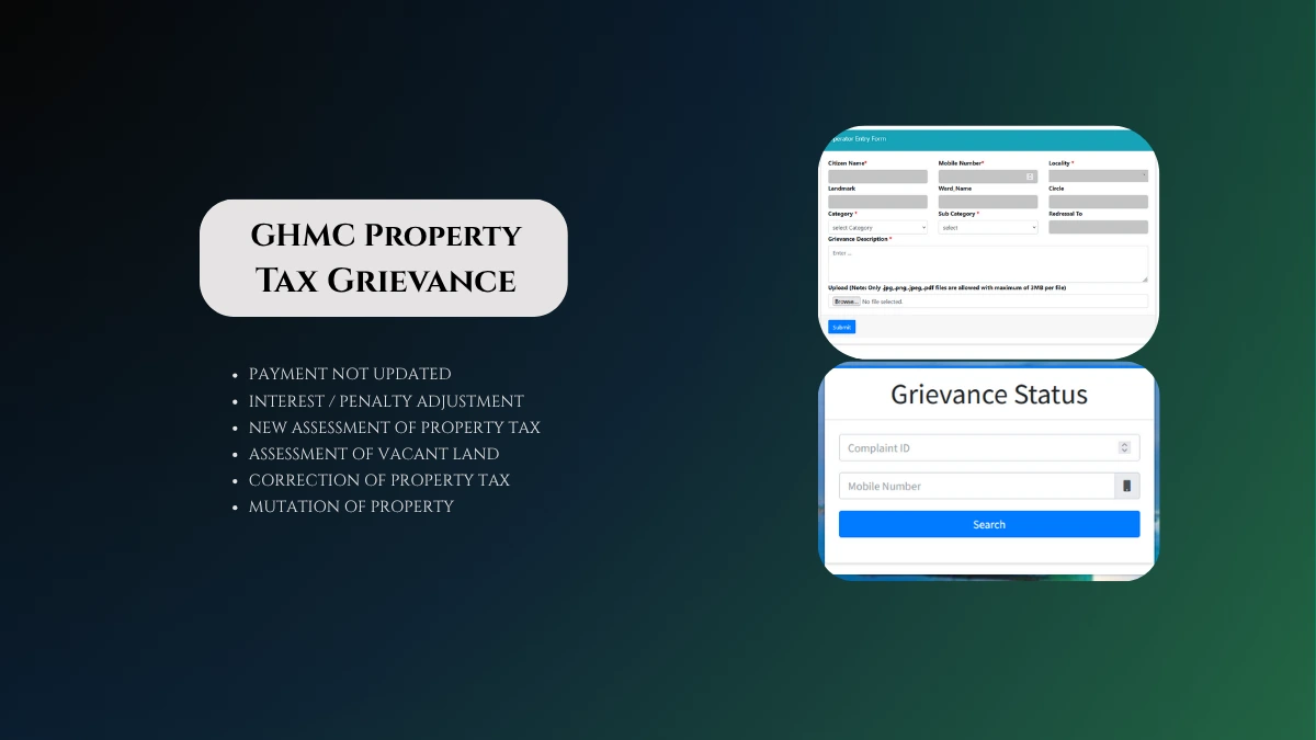 GHMC Property Tax Grievance
