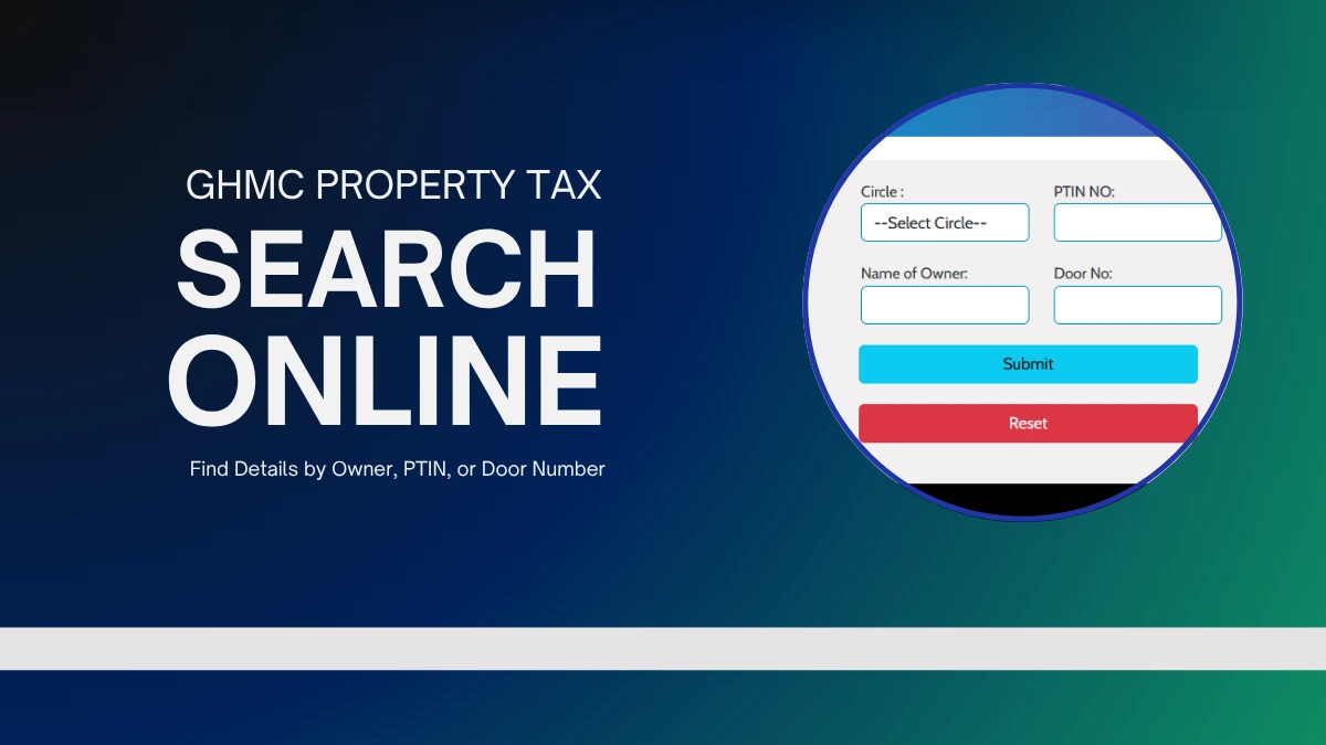 GHMC Property Tax Search
